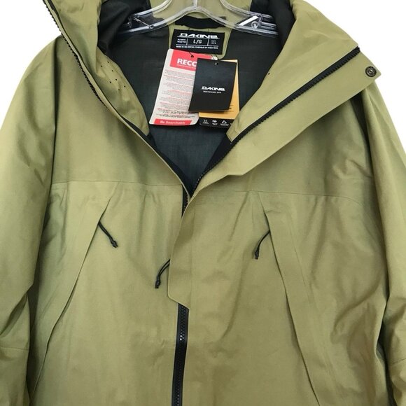 Dakine Sender Stretch 3L Jacket Mens Large Green RECCO Ski Snowboarding - Picture 6 of 7